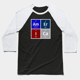 The Periodic Table AmErICa Baseball T-Shirt